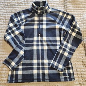 Eddie Bauer Flannel Fleece 1/4 Zip